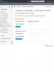Ajout d'un plugin depuis une archive ou une URL